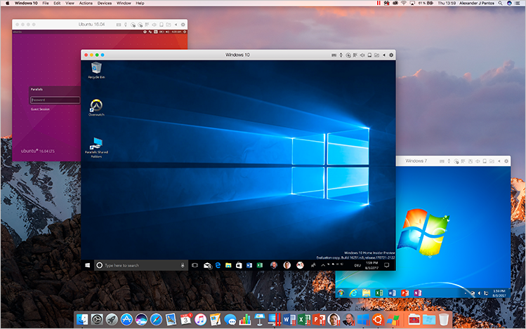 Desktop Parallels For Mac