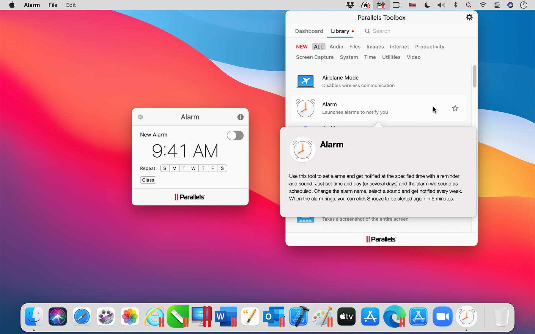 download the new version for apple Parallels Toolbox